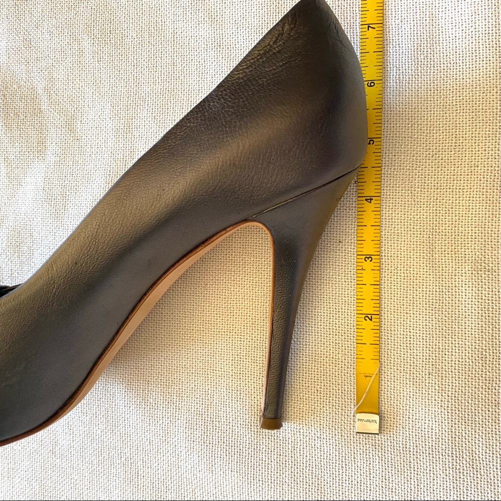 Giuseppe Zanotti Metallic Peep-toe Heels - Picture 7 of 10